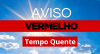 Aviso Vermelho - 3, 4 e 5 julho