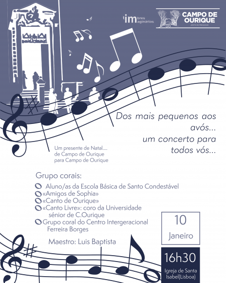 Concerto Coral em Santa Isabel