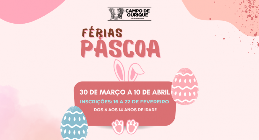 F&eacute;rias da P&aacute;scoa 2026