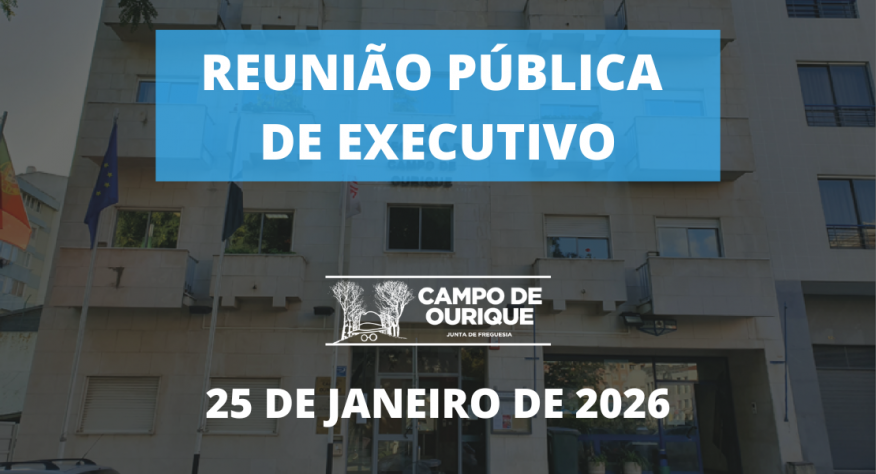 Reuni&atilde;o P&uacute;blica de Executivo - 25 Fevereiro 2026